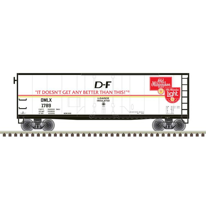 Atlas Trainman 20007246 HO Scale 40' Plug Door Boxcar Old Milwaukee 1906