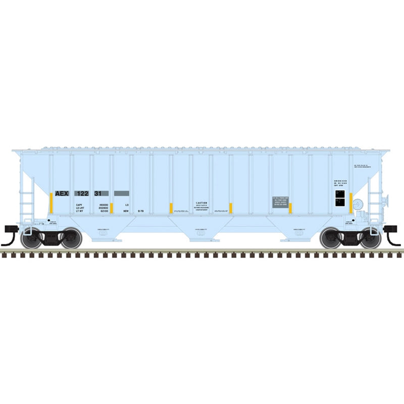 Atlas Trainman 20008349 HO Scale Thrall 4750 Covered Hopper The Andersons "with Conspicuity" AEX 12231
