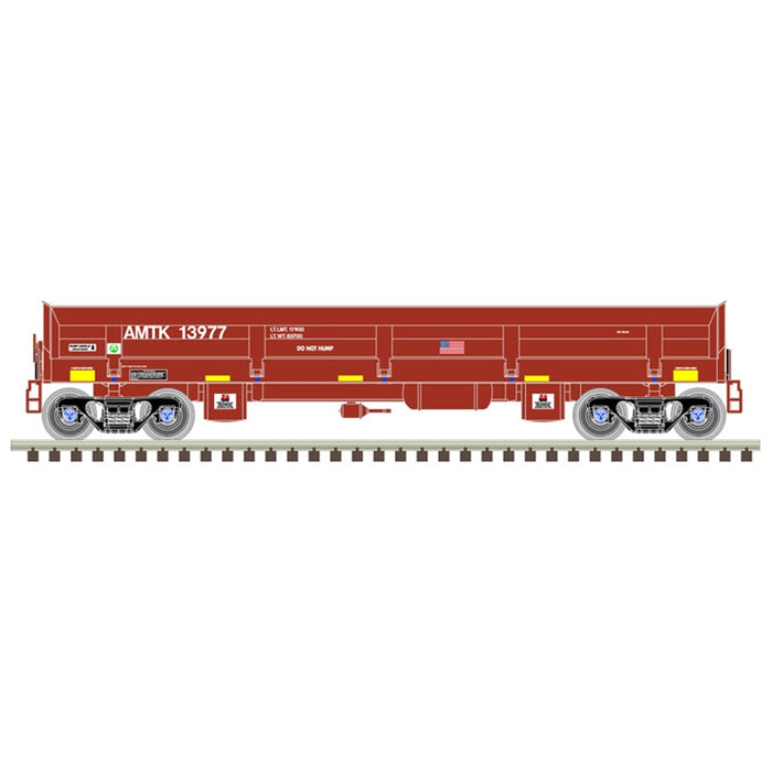 Atlas Trainman 50006045 N Scale Difco Dump Car Amtrak 13973