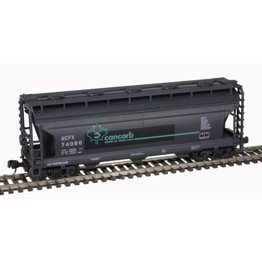Atlas Trainman 50006108 N Scale ACF 3560 Covered Hopper Cancarb ACFX 74072