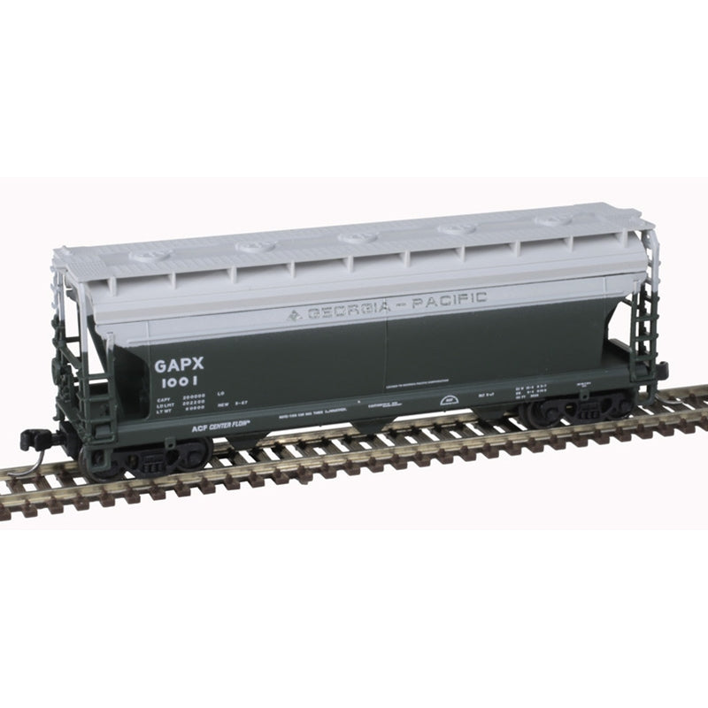 Atlas Trainman 50006110 N Scale ACF 3560 Covered Hopper Georgia Pacific GAPX 1000