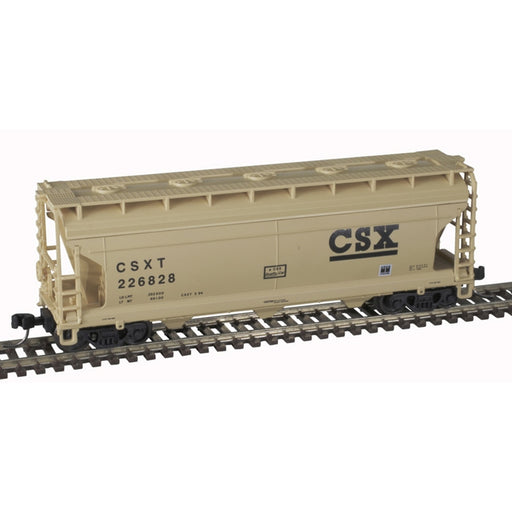 Atlas Trainman 50006114 N Scale ACF 3560 Covered Hopper CSXT 226814