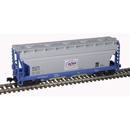 Atlas Trainman 50006118 N Scale ACF 3560 Covered Hopper Kerr-McGee ACFX 63506