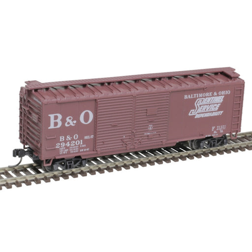 Atlas Trainman 50006189 N Scale 40' Double Door Boxcar Baltimore & Ohio B&O 294201