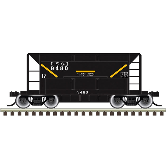 Atlas Trainman 50007867 N Scale 70 Ton Ore Car 6 Pack Lake Superior & Ishpeming LS&I