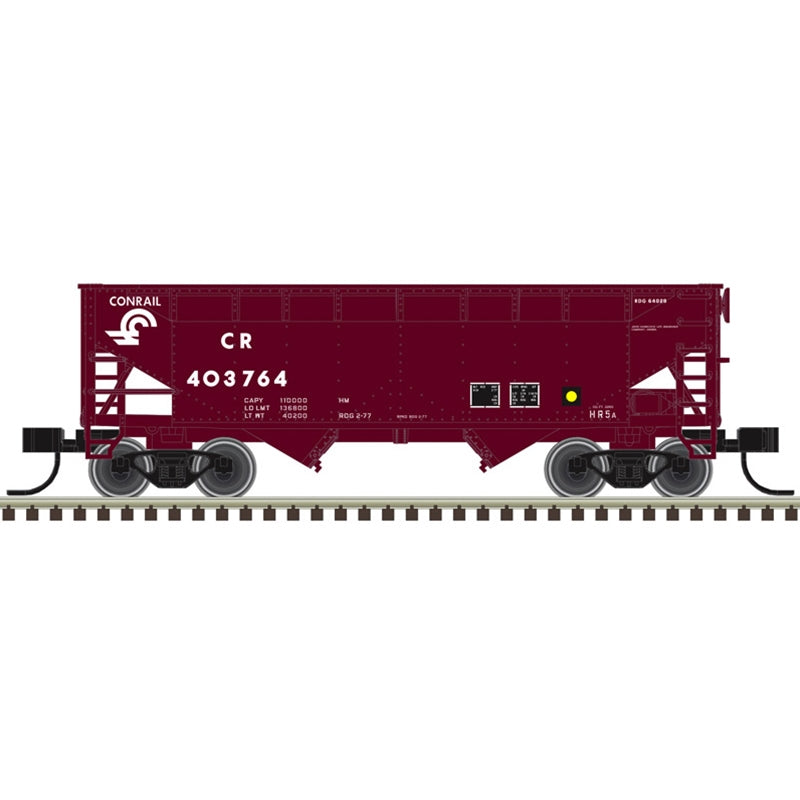 Atlas Trainman HO Scale 2 Bay Offset Hopper Conrail CR
