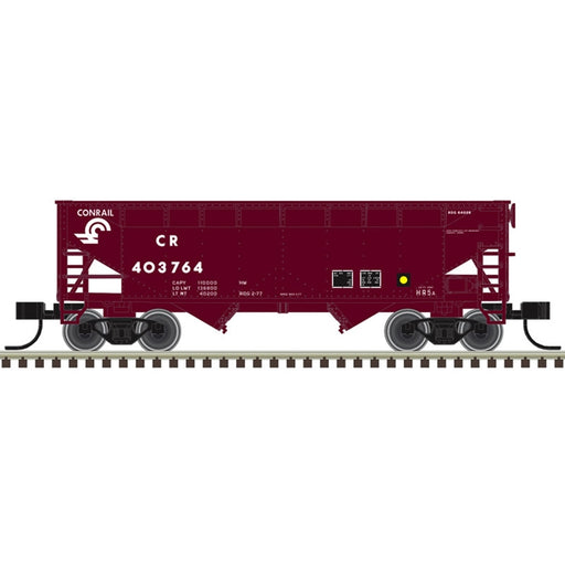 Atlas Trainman HO Scale 2 Bay Offset Hopper Conrail CR
