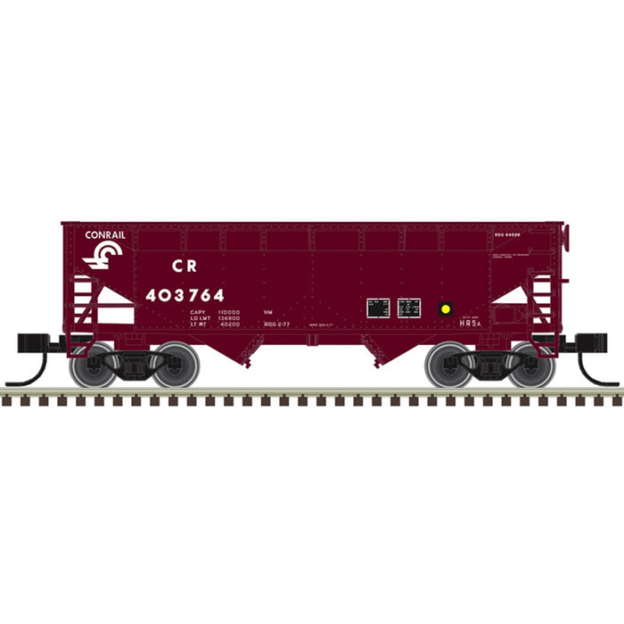 Atlas Trainman HO Scale 2 Bay Offset Hopper Conrail CR