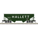 Atlas Trainman HO Scale 2 Bay Offset Hopper Hallett