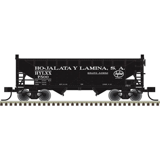 Atlas Trainman HO Scale 2 Bay Offset Hopper Hojalata Y Lamina S.A.