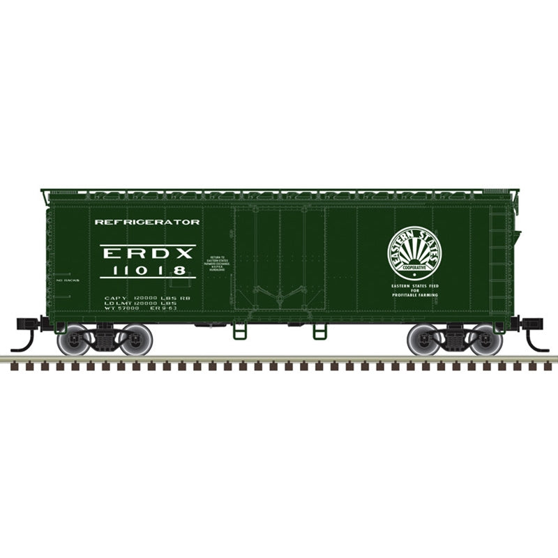 Atlas Trainman HO Scale 40' Plug Door Boxcar Eastern States Merchants Despatch ERDX