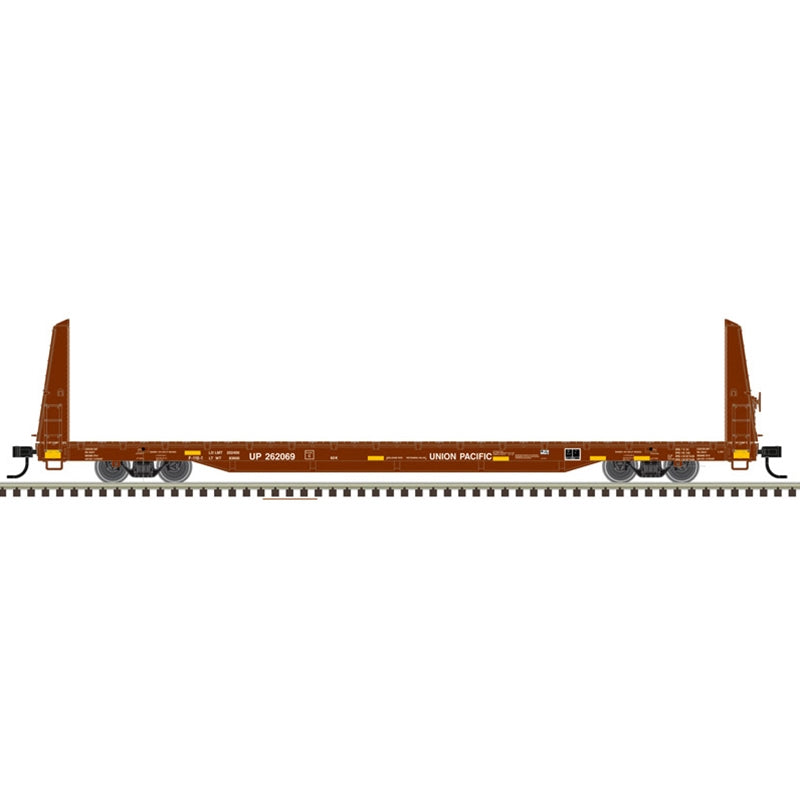 Atlas Trainman HO Scale 68' Bulkhead Flatcar Union Pacific UP
