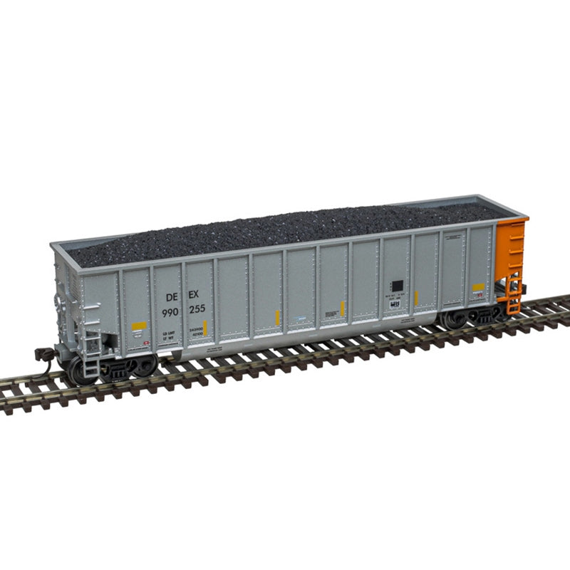 Atlas Trainman HO Scale Aluminum Coal Gondola Detroit Edison DEEX