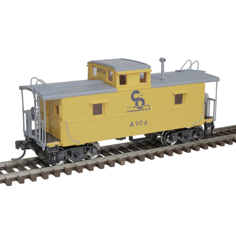 Atlas Trainman HO Scale Cupola Caboose Chesapeake & Ohio C&O