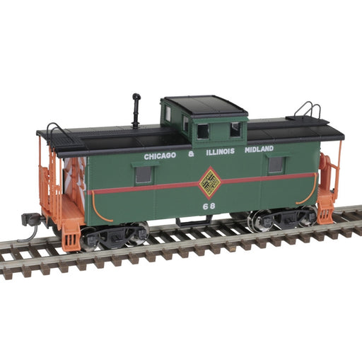 Atlas Trainman HO Scale Cupola Caboose Chicago & Illinois Midland