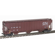 Atlas Trainman HO Scale Thrall 4750 3 Bay Covered Hopper Canadian National IC