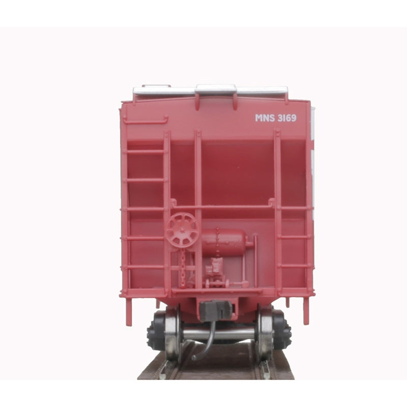 Atlas Trainman HO Scale Thrall 4750 3 Bay Covered Hopper Minneapolis, Northfield and Southern MN&S