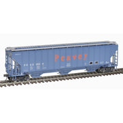 Atlas Trainman HO Scale Thrall 4750 3 Bay Covered Hopper Peavy PVGX