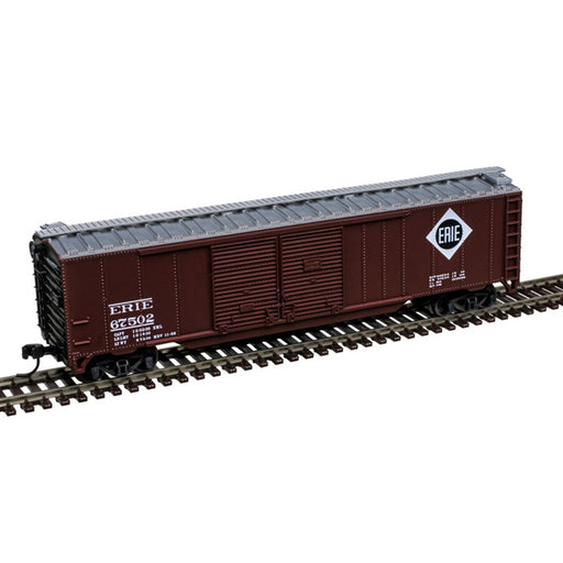 Atlas Trainman N Scale 50' Double Door Boxcar Erie