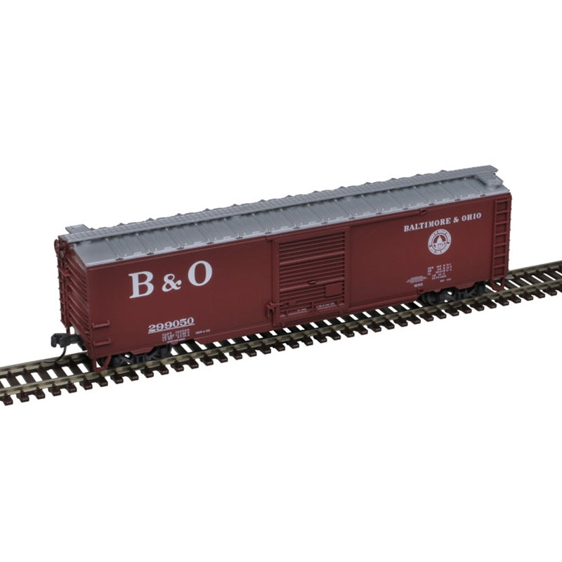 Atlas Trainman N Scale 50' Single Door Boxcar Baltimore & Ohio B&O