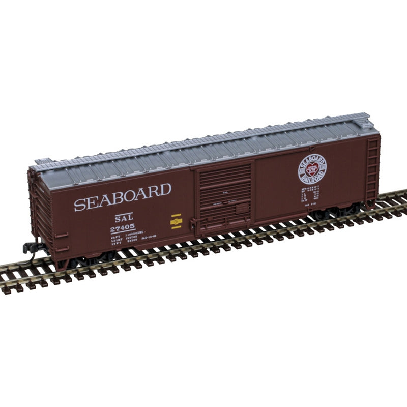 Atlas Trainman N Scale 50' Single Door Boxcar Seaboard Air Line SAL