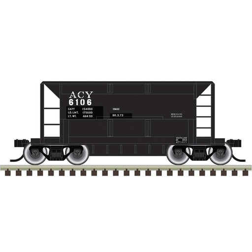 Atlas Trainman N Scale 70 Ton Ore Car Akron, Canton & Youngstown ACY