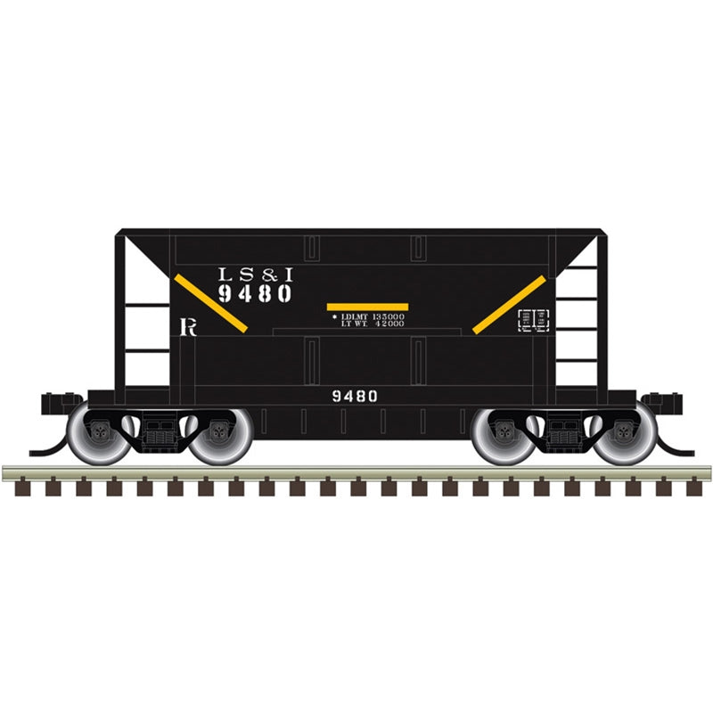 Atlas Trainman N Scale 70 Ton Ore Car Lake Superior & Ishpeming LS&I