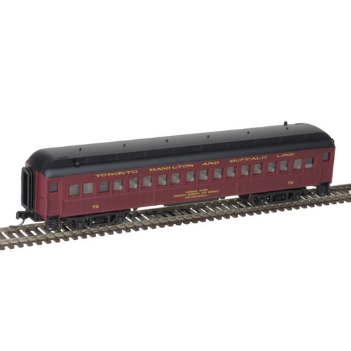 Atlas Trainman N Scale ACF Heavyweight 60' Coach Toronto, Hamilton & Buffalo TH&B