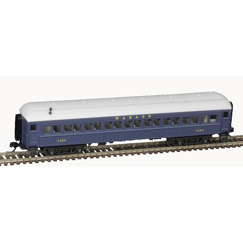 Atlas Trainman N Scale ACF Heavyweight 60' Coach Wabash
