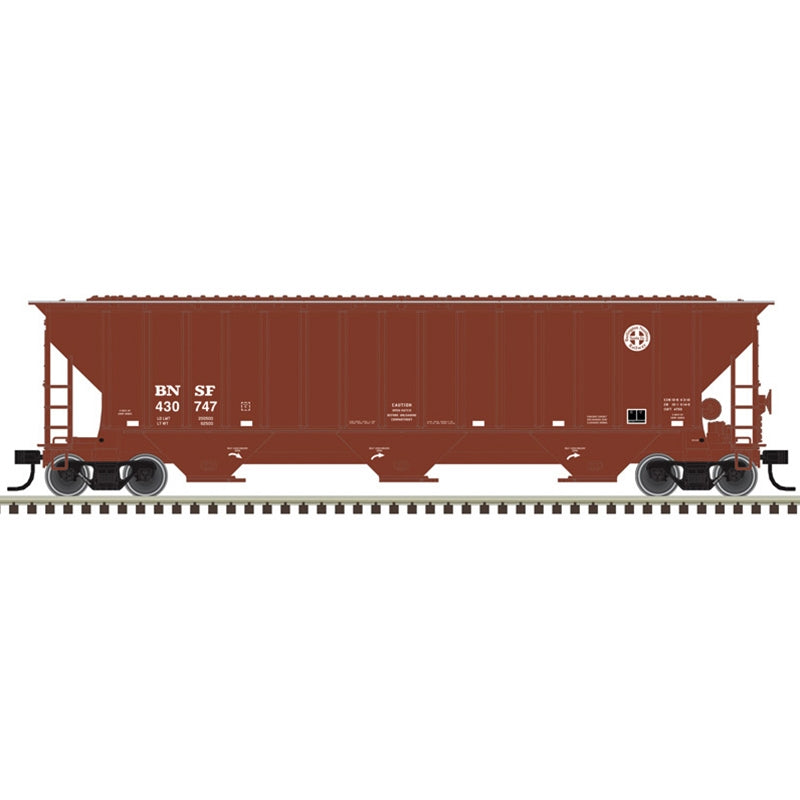 Atlas Trainman N Scale Thrall 4750 Covered Hopper "Circle Cross" BNSF