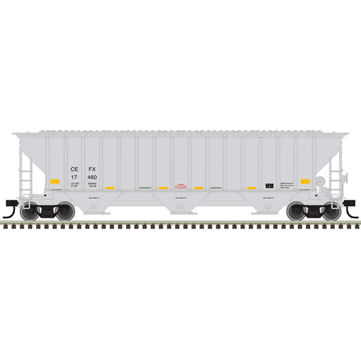 Atlas Trainman N Scale Thrall 4750 Covered Hopper CIT Group "with Conspicuity" CEFX