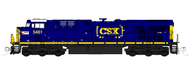 KATO 176-8963 N Scale GE ES44DC GEVO Diesel "Seaboard" CSX 5461