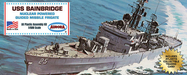 Aurora 717 1/600 USS Bainbridge Nuclear Powered Guided Missile