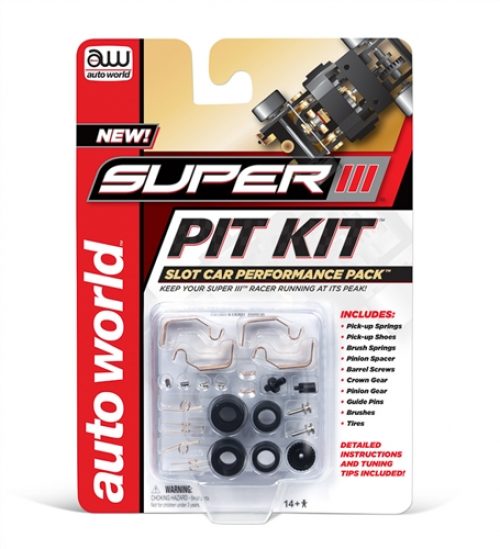 Auto World 00301 HO Scale Super III Pit Kit