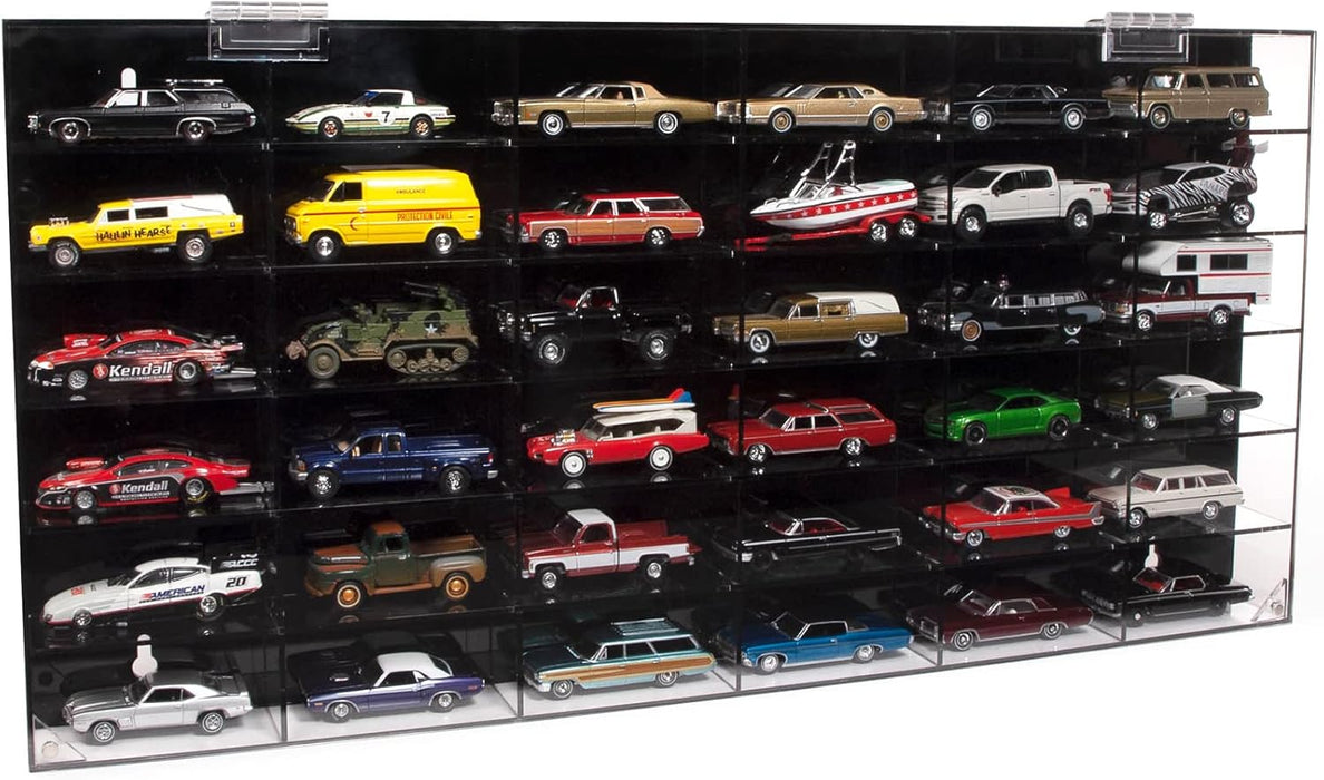 Auto World DC027 36 Car Acrylic Display Case for 1:64 Vehicles