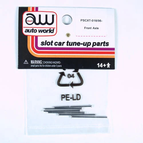 Auto World PSCXT018 HO Scale X-Traction Front Axle (6 Pack)