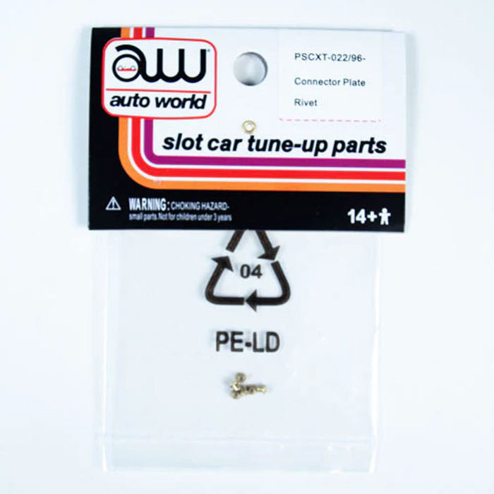 Auto World PSCXT022 HO Scale X-Traction Connector Plate Rivet