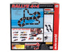 Auto World SRS348 HO Scale Rallye 4+4 Over 12′ of 4 Lane Racing Action Slot Car Race Set