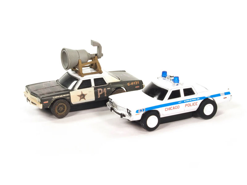 Auto World SRS359 HO Scale Blues Brothers 106 Miles to Chicago 28' Slot Car Set