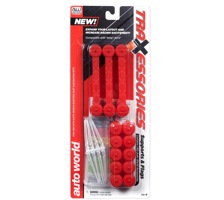 Auto World TRX101 TraXessories Supports and Flags
