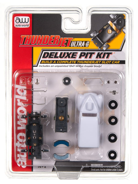 Auto World TRX125 HO Scale Thunderjet Deluxe Pit Kit - 1941 Willys Gasser