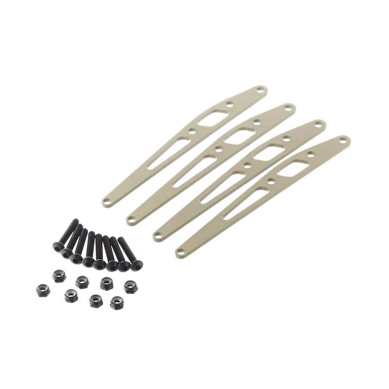 Axial AX31245 Aluminum Lower Link Plate Set for RR10 Bomber / Yeti (Works with AX90026)