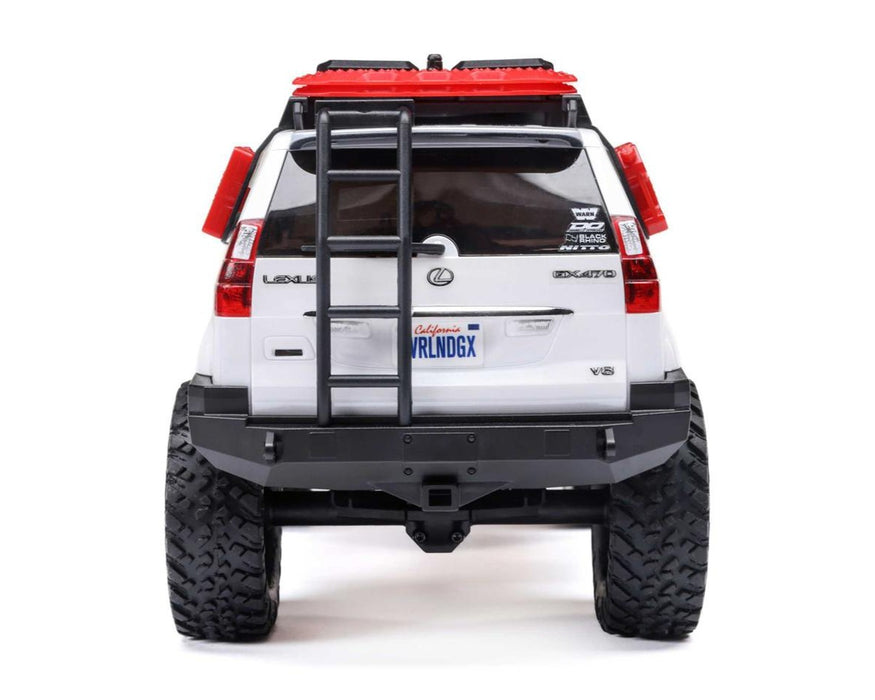 Axial AXI-1532T1 1/24 Scale SCX24 4x4 RTR Crawler Lexus GX - White