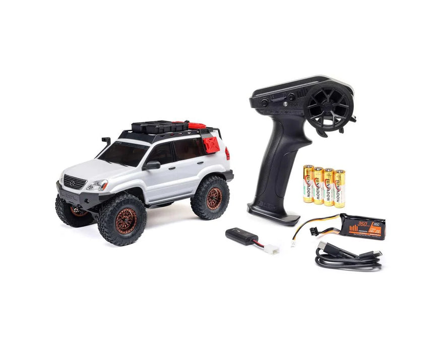 Axial AXI-1532T1 1/24 Scale SCX24 4x4 RTR Crawler Lexus GX - White