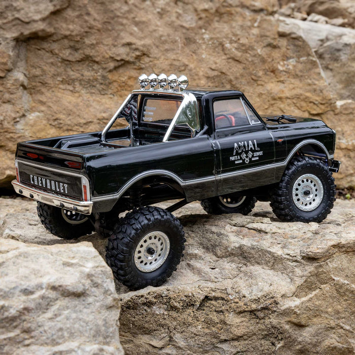 Axial AXI00001V2T4 SCX24 1/24 4x4 RTR 1967 Chevrolet C10 Crawler Black