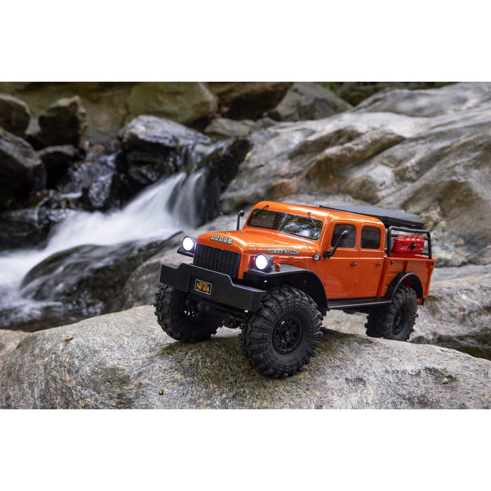 Axial AXI00007T1 SCX24 1/24 4x4 RTR 40's Dodge Power Wagon Crawler - Orange