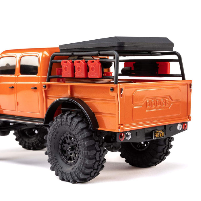 Axial AXI00007T1 SCX24 1/24 4x4 RTR 40's Dodge Power Wagon Crawler - Orange