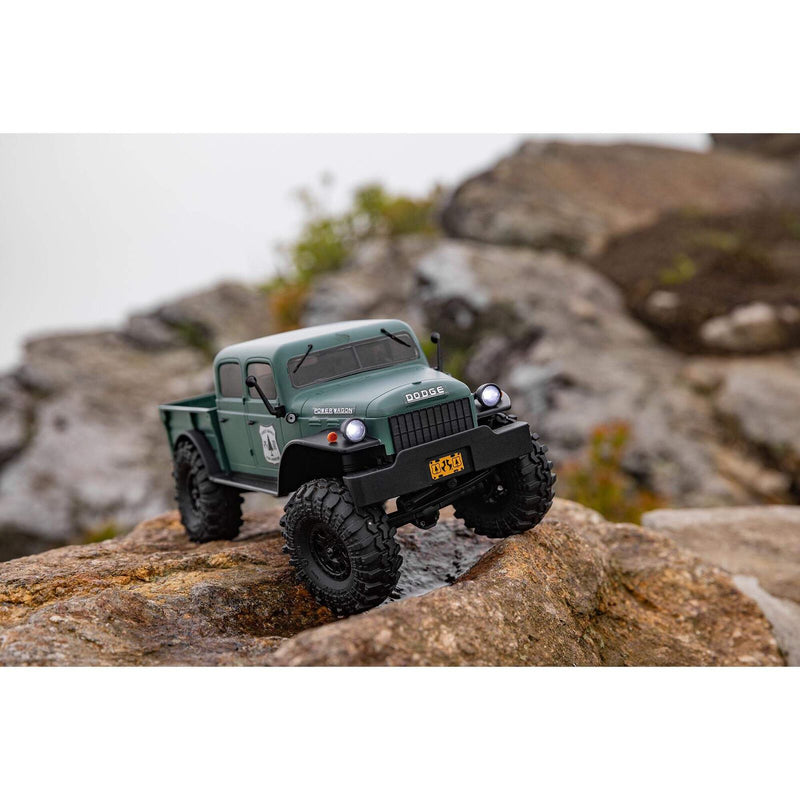 Axial AXI00007T2 SCX24 1/24 4x4 RTR 40's Dodge Power Wagon Crawler - Green