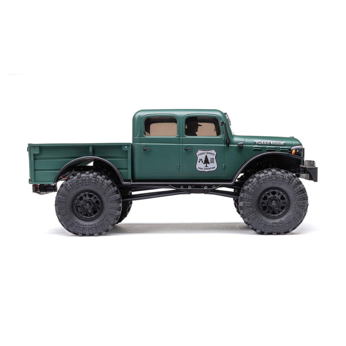 Axial AXI00007T2 SCX24 1/24 4x4 RTR 40's Dodge Power Wagon Crawler - Green