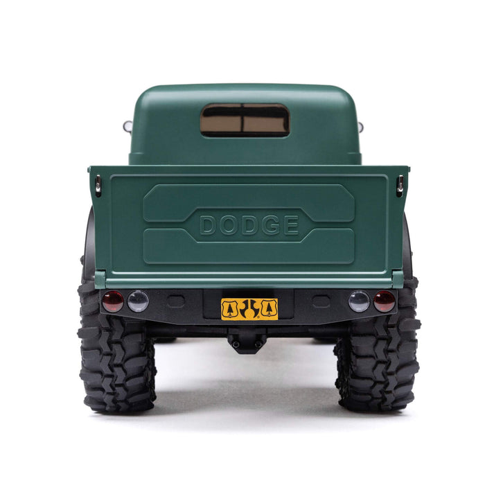 Axial AXI00007T2 SCX24 1/24 4x4 RTR 40's Dodge Power Wagon Crawler - Green